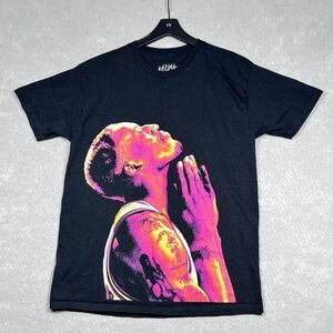 Dennis Rodman Shirt Mens Size Large Black Short Sleeve T-Shirt Graphic Tee